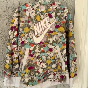 Girls Youth Nike Multi Color Hoodie Sweater Size Xs
